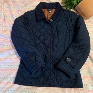 🍭 2 for $30 🍭 Gap Navy Blue Quilted Jacket